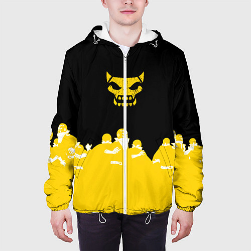 Мужская куртка Боевой отряд Полный провал Fighter D / 3D-Белый – фото 3