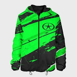 Куртка с капюшоном мужская JAC sport green, цвет: 3D-черный