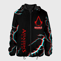 Куртка с капюшоном мужская Assassins Creed strom, цвет: 3D-черный