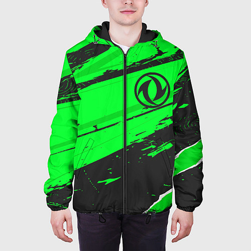 Мужская куртка Dongfeng sport green / 3D-Черный – фото 3