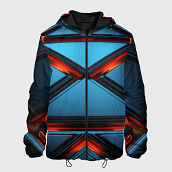 Мужская куртка Абстрактные треугольные плиты со светом