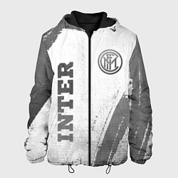 Мужская куртка Inter - white gradient вертикально