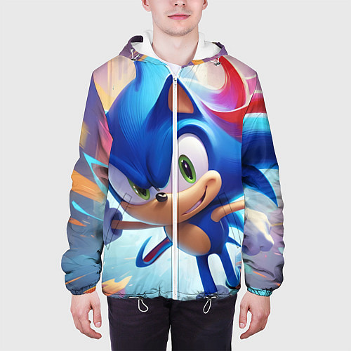 Мужская куртка Sonic 1 / 3D-Белый – фото 3
