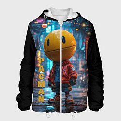 Куртка с капюшоном мужская Urban Pac 8bit, цвет: 3D-белый