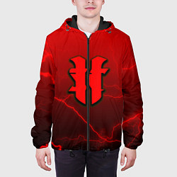 Куртка с капюшоном мужская Starcraft молнии, цвет: 3D-черный — фото 2
