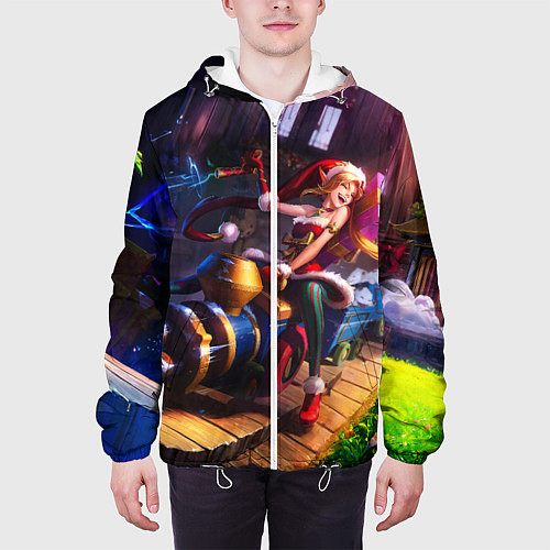 Мужская куртка Elf Jinx / 3D-Белый – фото 3