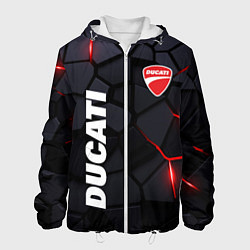 Мужская куртка Ducati - плиты с эффектом свечения