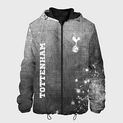 Куртка с капюшоном мужская Tottenham - grey gradient вертикально, цвет: 3D-черный