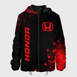 Мужская куртка Honda - red gradient вертикально