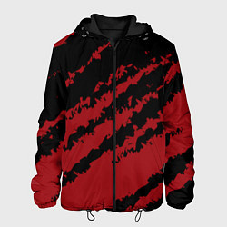 Мужская куртка The color is red and black