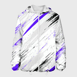 Куртка с капюшоном мужская Sports items, цвет: 3D-белый