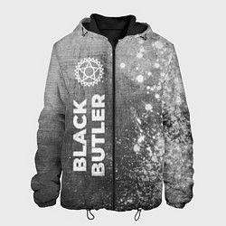 Куртка с капюшоном мужская Black Butler - grey gradient по-вертикали, цвет: 3D-черный