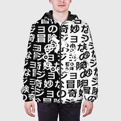 Куртка с капюшоном мужская Семь смертных грехов паттерн, цвет: 3D-черный — фото 2