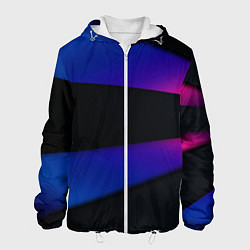 Куртка с капюшоном мужская Multicoloured, цвет: 3D-белый