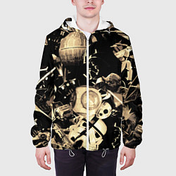 Куртка с капюшоном мужская Дарт Вейдер Йода Чубакка и другие из Star Wars, цвет: 3D-белый — фото 2