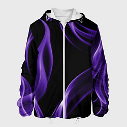 Мужская куртка Purple abstraction