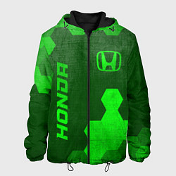 Мужская куртка Honda - green gradient вертикально