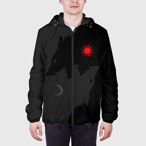 Мужская куртка Хати и Сколь / 3D-Черный – фото 3