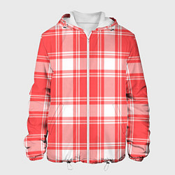 Мужская куртка Checked red white