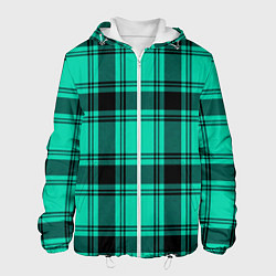 Мужская куртка Checkered turquoise