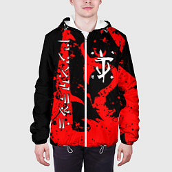 Куртка с капюшоном мужская Doom dark age dragon, цвет: 3D-белый — фото 2