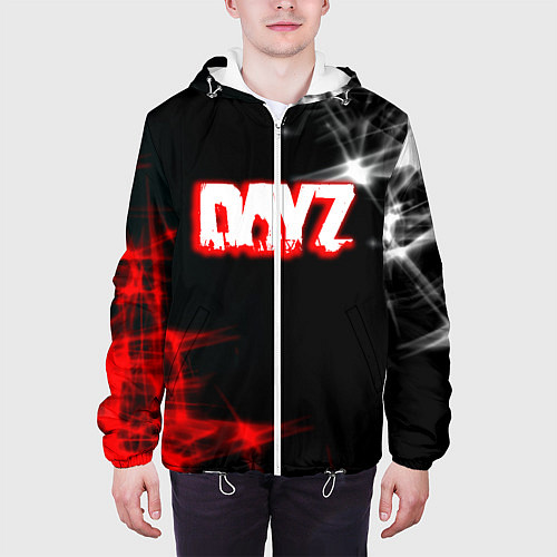 Мужская куртка Dayz световые краски / 3D-Белый – фото 3