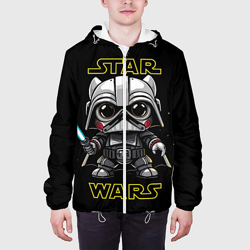Мужская куртка Star Wars - Ai / 3D-Белый – фото 3