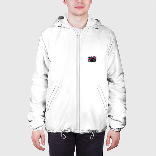 Мужская куртка Mercedes amg / 3D-Белый – фото 3
