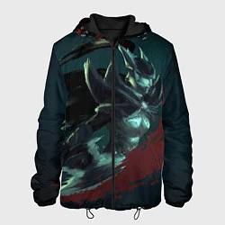 Куртка с капюшоном мужская Phantom Assassin, цвет: 3D-черный