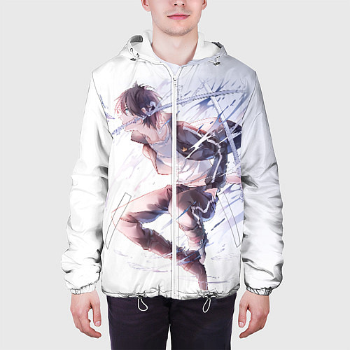 Мужская куртка Бездомный бог / 3D-Белый – фото 3
