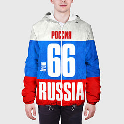 Куртка с капюшоном мужская Russia: from 66, цвет: 3D-белый — фото 2