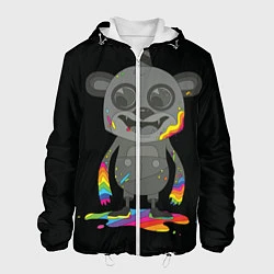 Куртка с капюшоном мужская Bear, цвет: 3D-белый