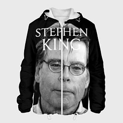 Куртка с капюшоном мужская Stephen King, цвет: 3D-белый