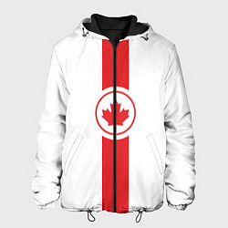 Куртка с капюшоном мужская Канада, цвет: 3D-черный