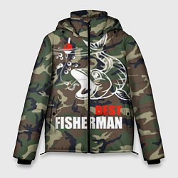 Куртка зимняя мужская Best fisherman, цвет: 3D-красный