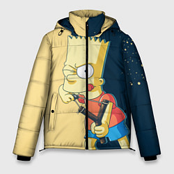 Куртка зимняя мужская Барт хулиган, цвет: 3D-красный