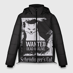 Куртка зимняя мужская Wanted Cat, цвет: 3D-черный