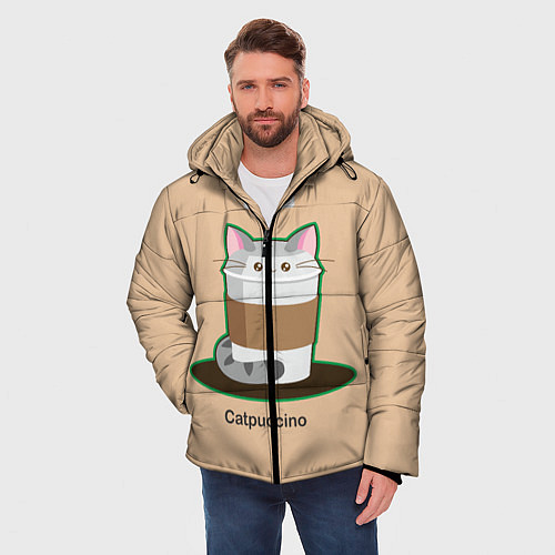 Мужская зимняя куртка Catpuccino / 3D-Светло-серый – фото 3
