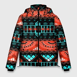 Куртка зимняя мужская Аддис-Абеба, цвет: 3D-черный