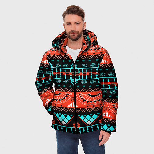 Мужская зимняя куртка Аддис-Абеба / 3D-Черный – фото 3