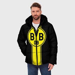 Куртка зимняя мужская BVB, цвет: 3D-черный — фото 2