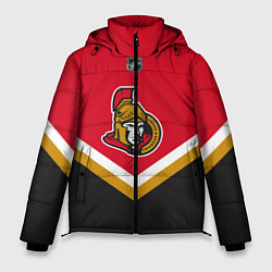 Куртка зимняя мужская NHL: Ottawa Senators, цвет: 3D-черный