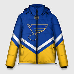 Куртка зимняя мужская NHL: St. Louis Blues, цвет: 3D-красный
