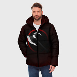 Куртка зимняя мужская Дариус, цвет: 3D-черный — фото 2