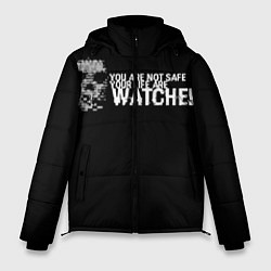 Куртка зимняя мужская Watch Dogs 2, цвет: 3D-черный