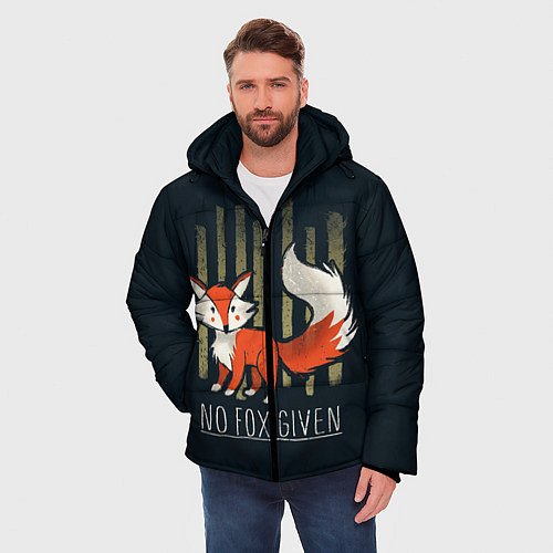 Мужская зимняя куртка No Fox Given / 3D-Светло-серый – фото 3