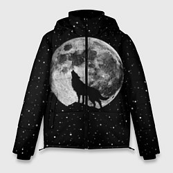 Куртка зимняя мужская Лунный волк, цвет: 3D-светло-серый