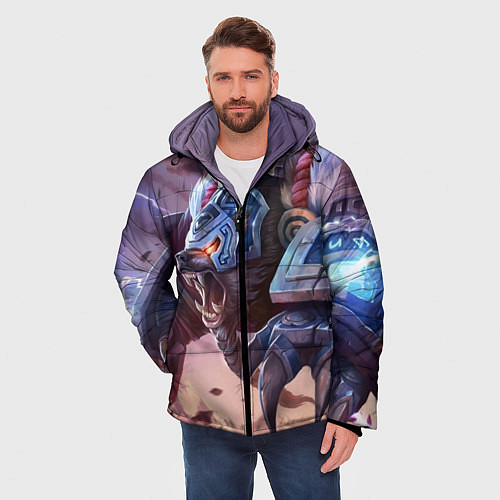 Мужская зимняя куртка Volibear / 3D-Черный – фото 3