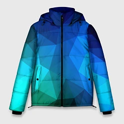 Куртка зимняя мужская Fight Polygon, цвет: 3D-красный
