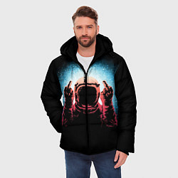 Куртка зимняя мужская Spaceman, цвет: 3D-черный — фото 2